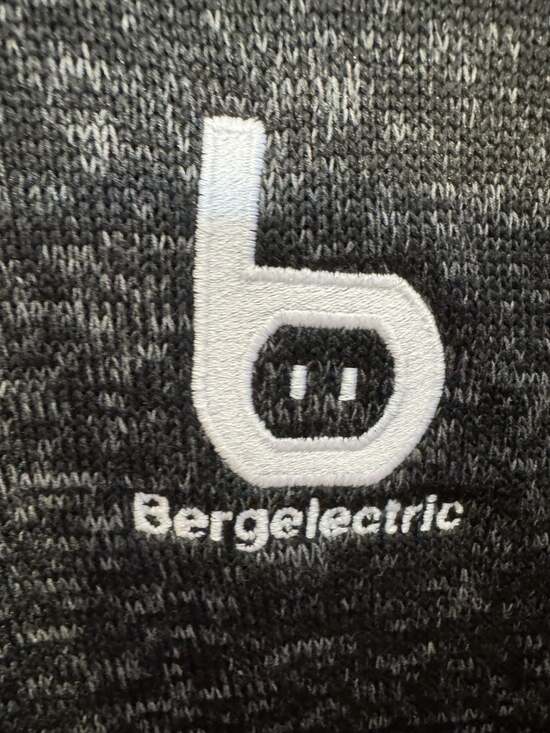 Port Authority full-zip sweater fleece jacket in a dark charcoal heather. - Picture 4 of 4